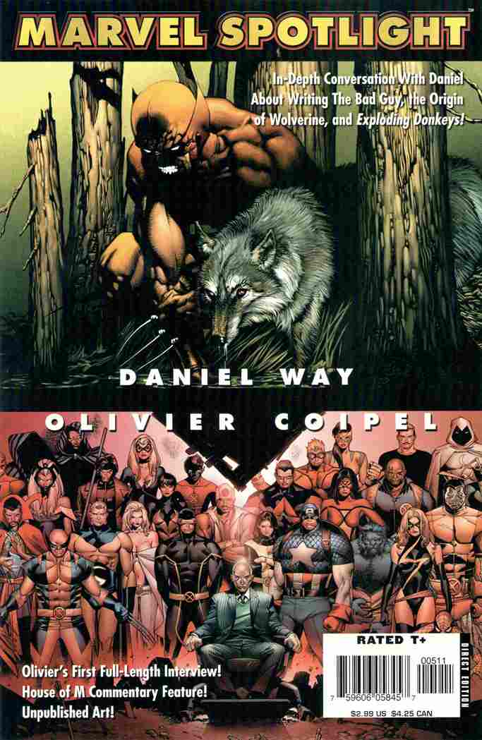 MARVEL SPOTLIGHT DANIEL WAY OLIVER COIPEL #