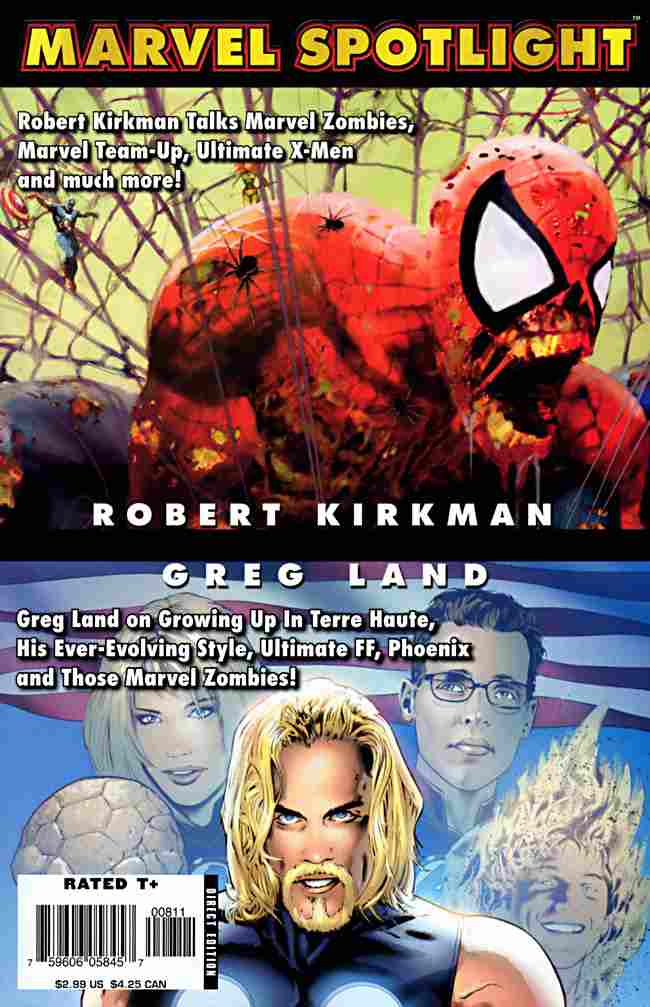 MARVEL SPOTLIGHT ROBERT KIRKMAN GREG LAND #