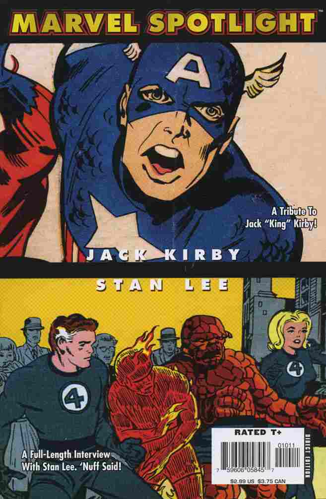 MARVEL SPOTLIGHT STAN LEE JACK KIRBY #