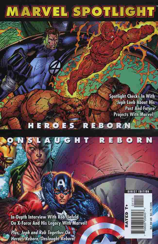 MARVEL SPOTLIGHT HEROES REBORN ONSLAUGHT REBORN #