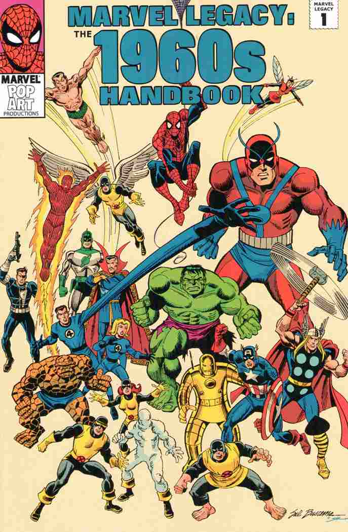 MARVEL LEGACY THE 1960S HANDBOOK #