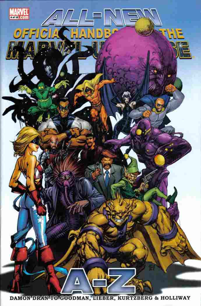 ALL NEW OFF HANDBOOK MARVEL UNIVERSE A TO Z #4