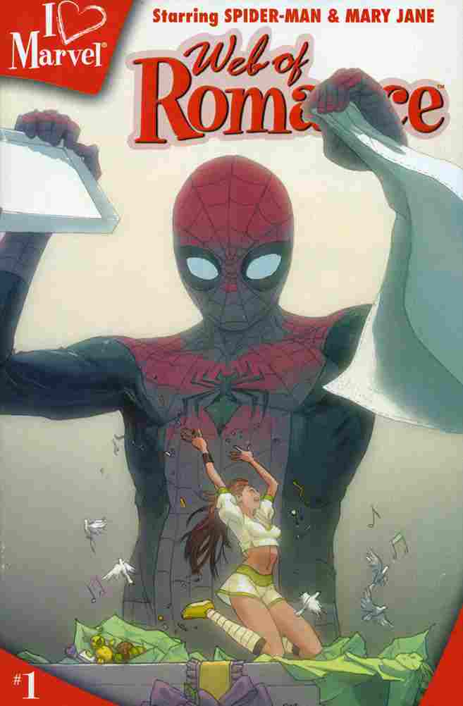 I HEART MARVEL WEB OF ROMANCE #