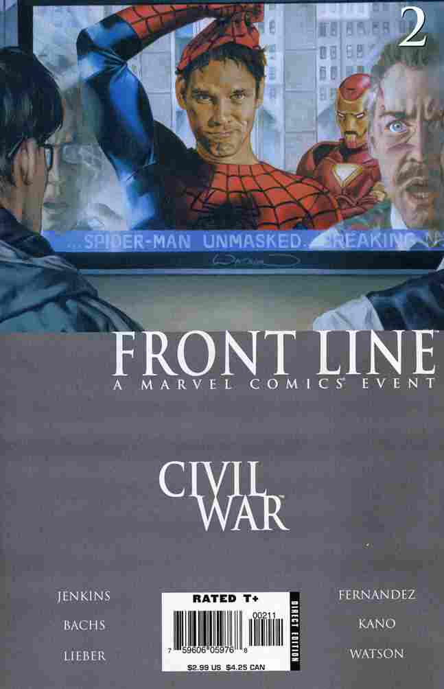 CIVIL WAR FRONT LINE #2