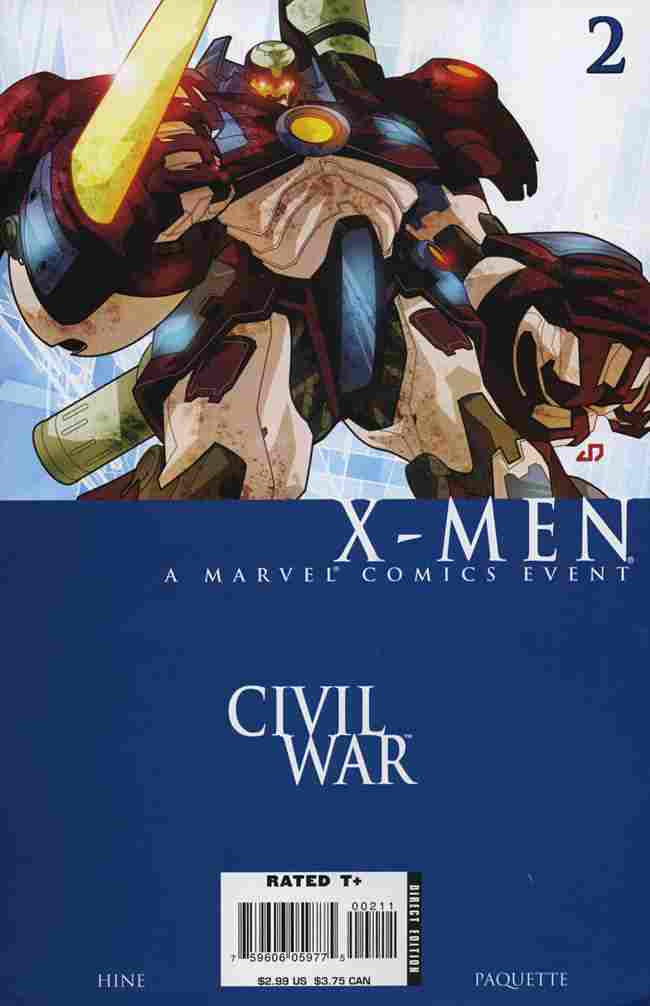 CIVIL WAR X-MEN #2