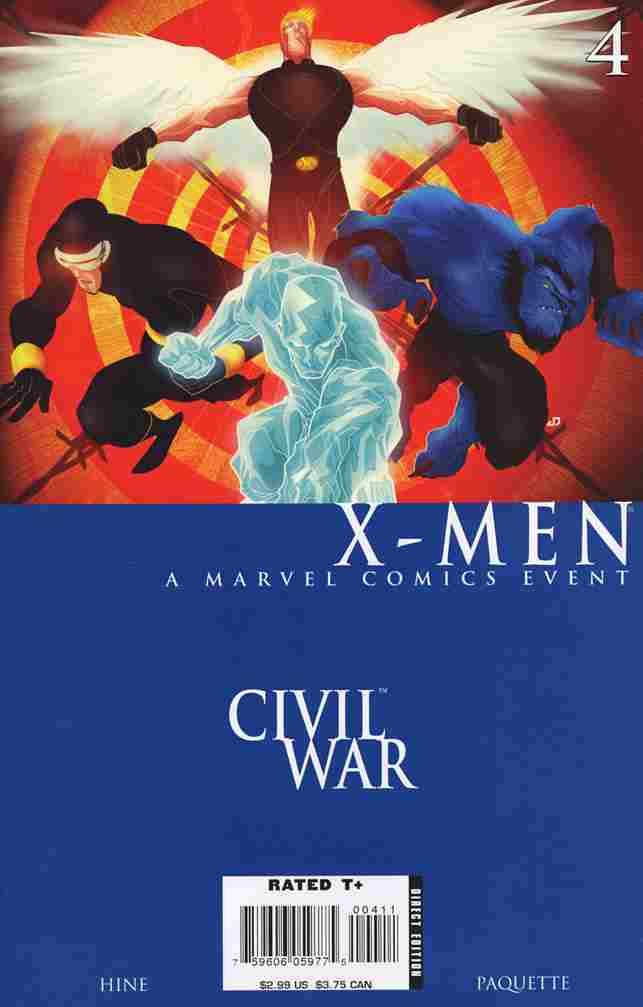 CIVIL WAR X-MEN #4