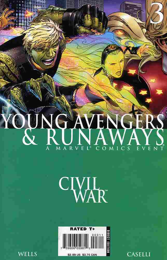 CIVIL WAR YOUNG AVENGERS AND RUNAWAYS #3