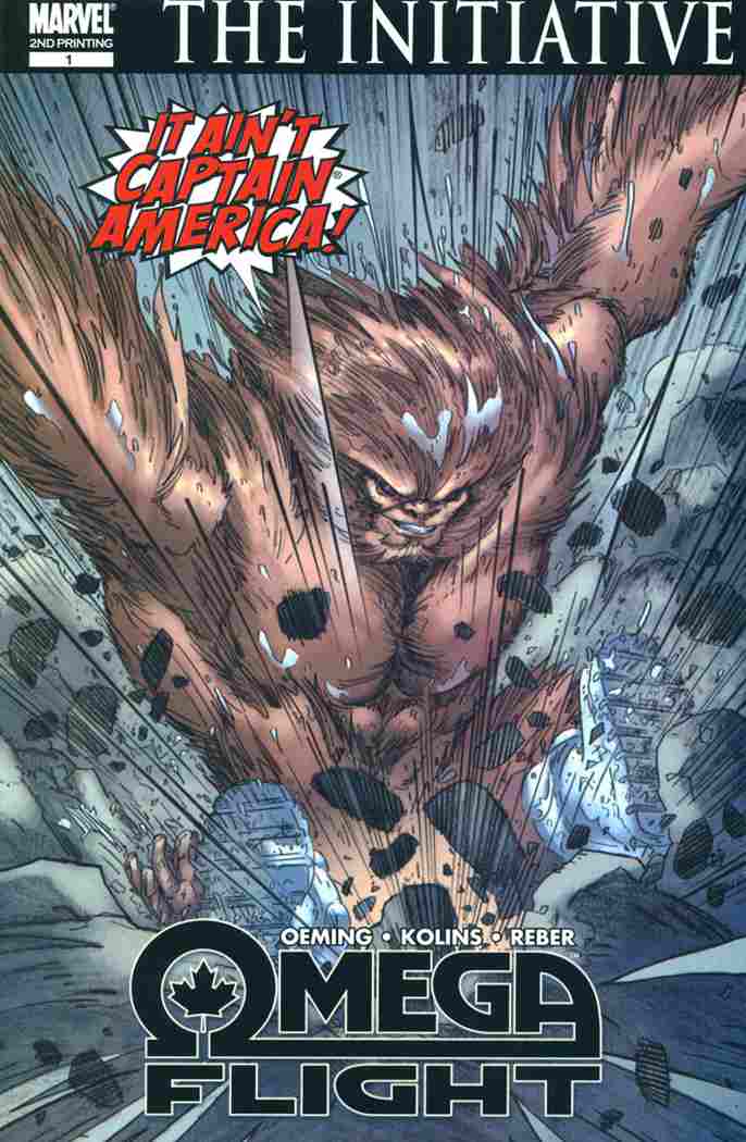 OMEGA FLIGHT 2ND PRINT #1