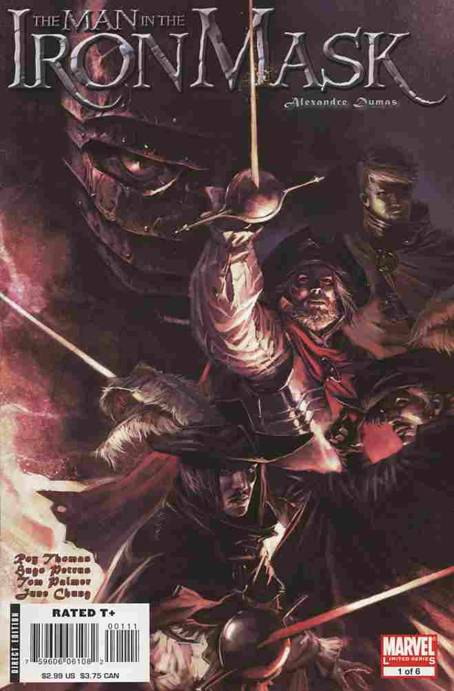 MARVEL ILLUSTRATED MAN IN THE IRON MASK #1