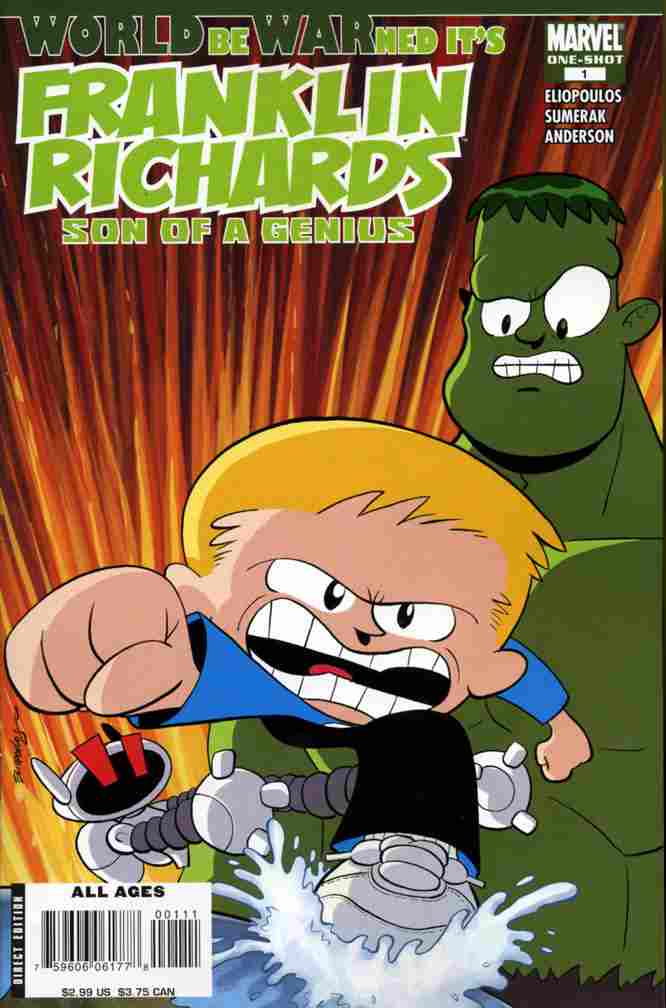 FRANKLIN RICHARDS WORLD BE WARNED #1