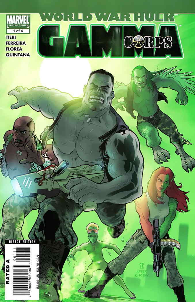 WORLD WAR HULK GAMMA CORPS #1