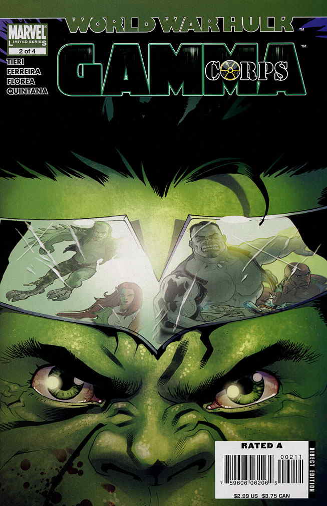 WORLD WAR HULK GAMMA CORPS #2