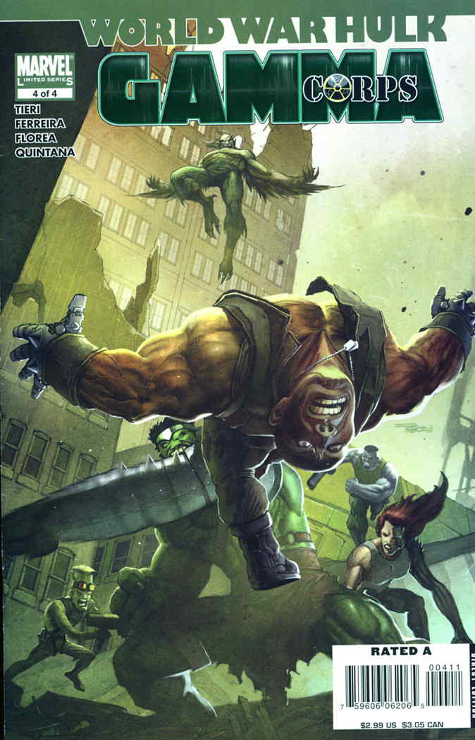 WORLD WAR HULK GAMMA CORPS #4