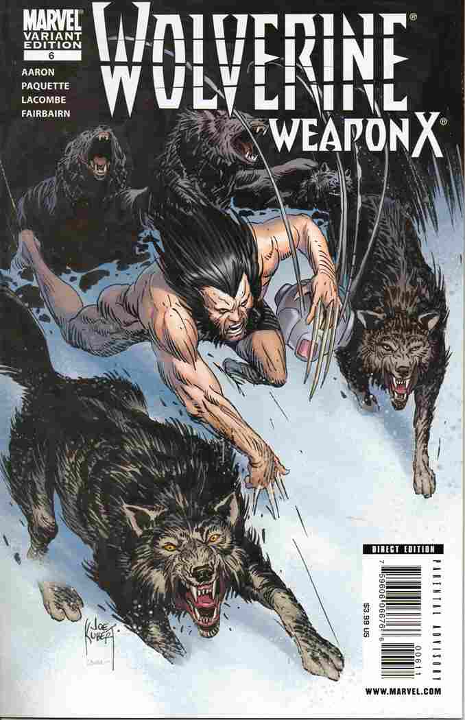 WOLVERINE WEAPON X (2002) #6KUBERT VARIANT