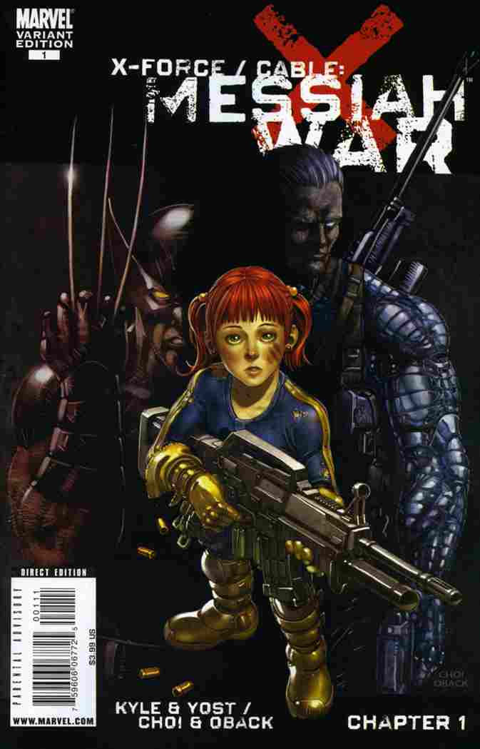 X-FORCE CABLE MESSIAH WAR PROLOGUE #1 CVR B