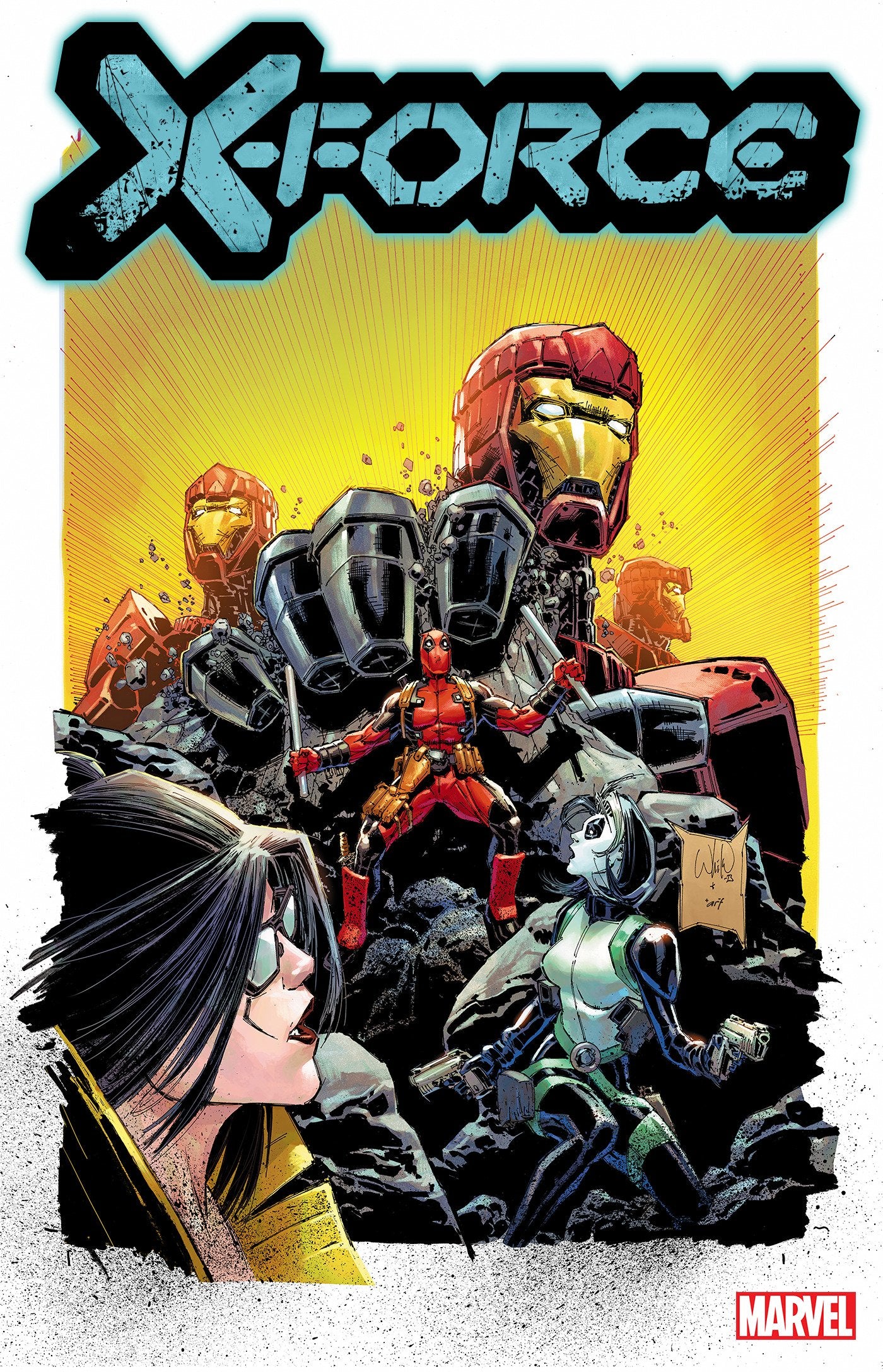 X-Force #45 Whilce Portacio Variant [Fall]