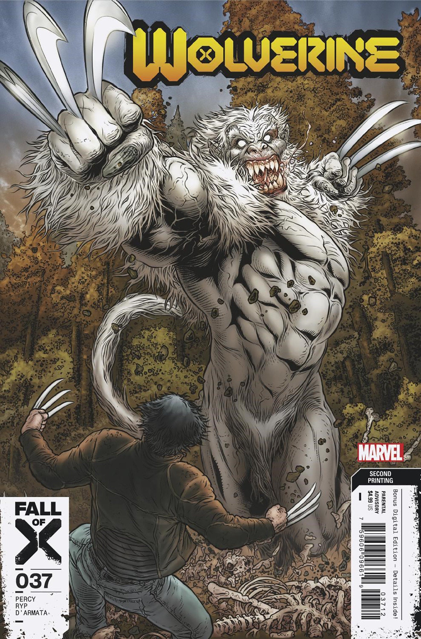 Wolverine #37 Juan Jose Ryp 2nd Print Variant [Fall]