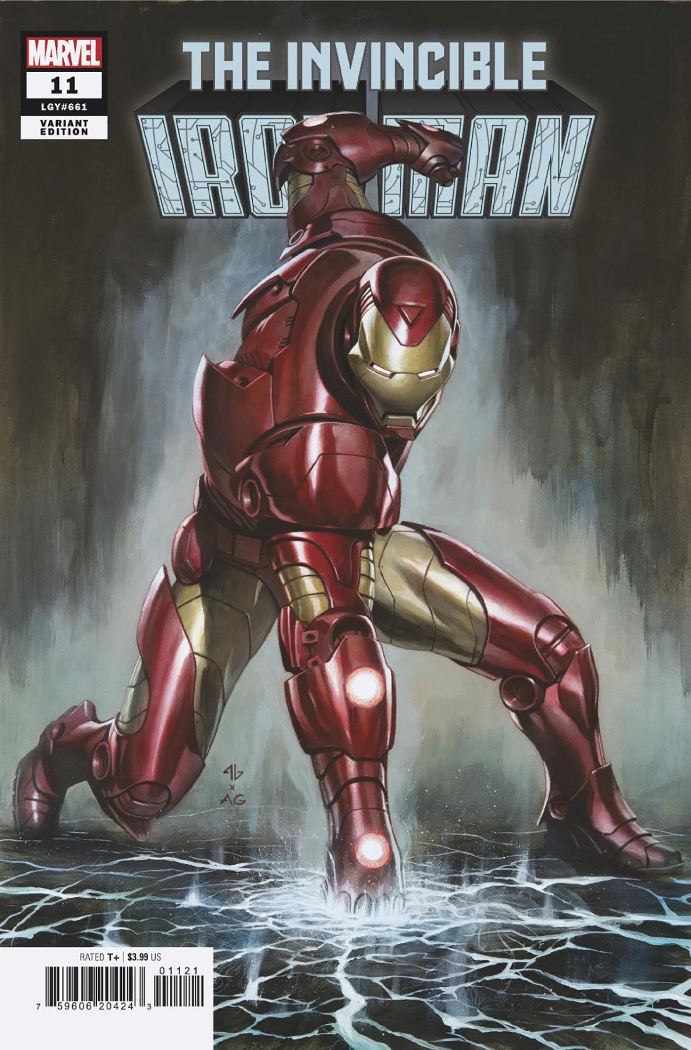 Invincible Iron Man #11 Adi Granov Homage Variant [Fall]