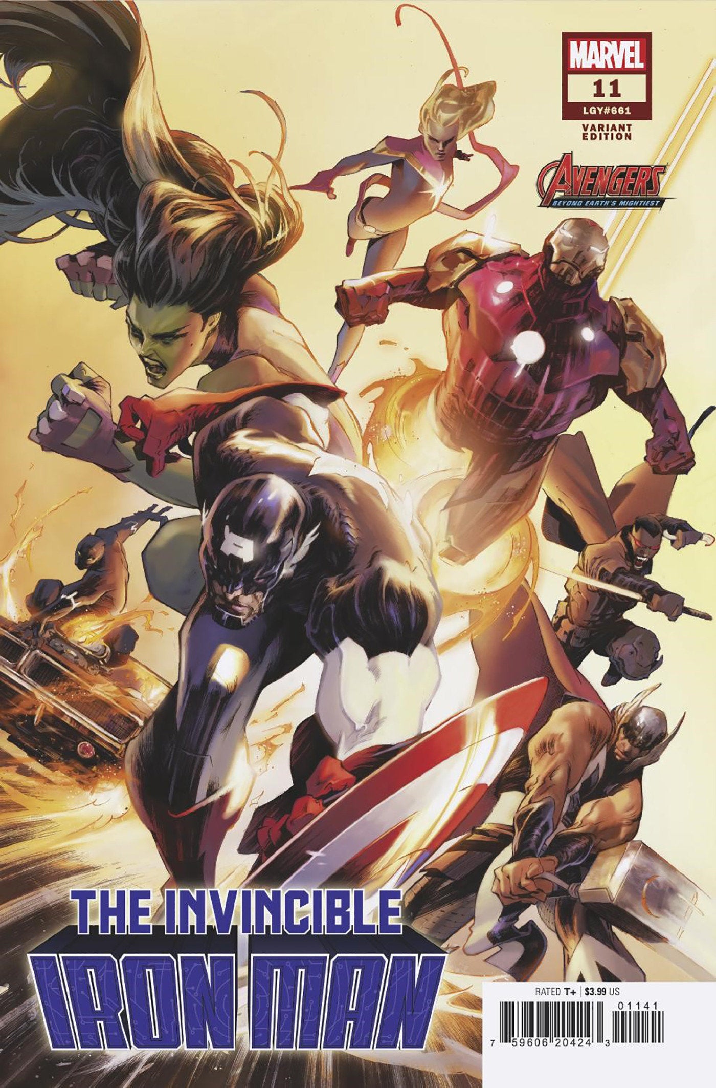 Invincible Iron Man #11 Alex Lozano Avengers 60th Variant [Fall]