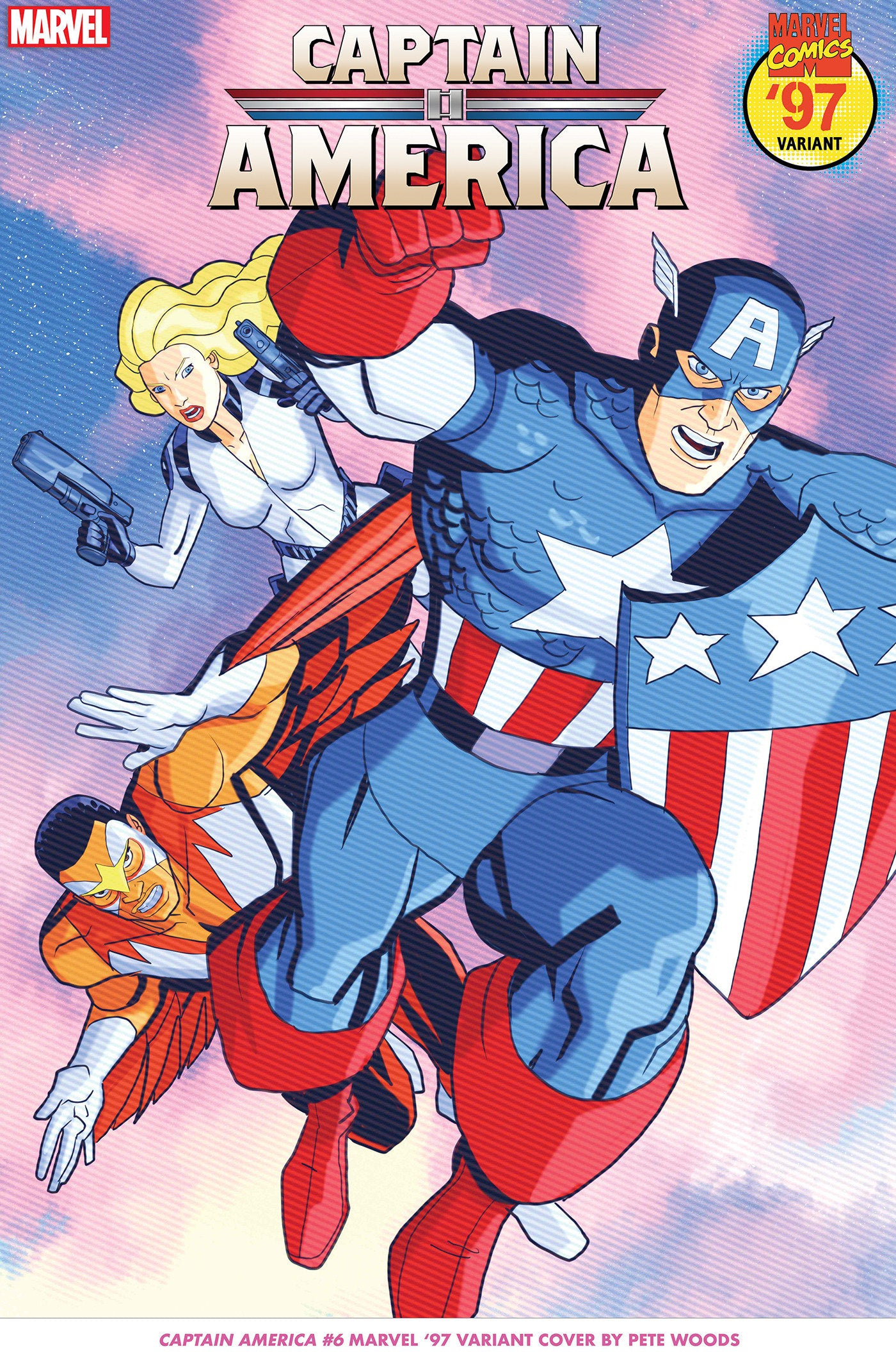 Captain America #6 Pete Woods Marvel 97 Variant