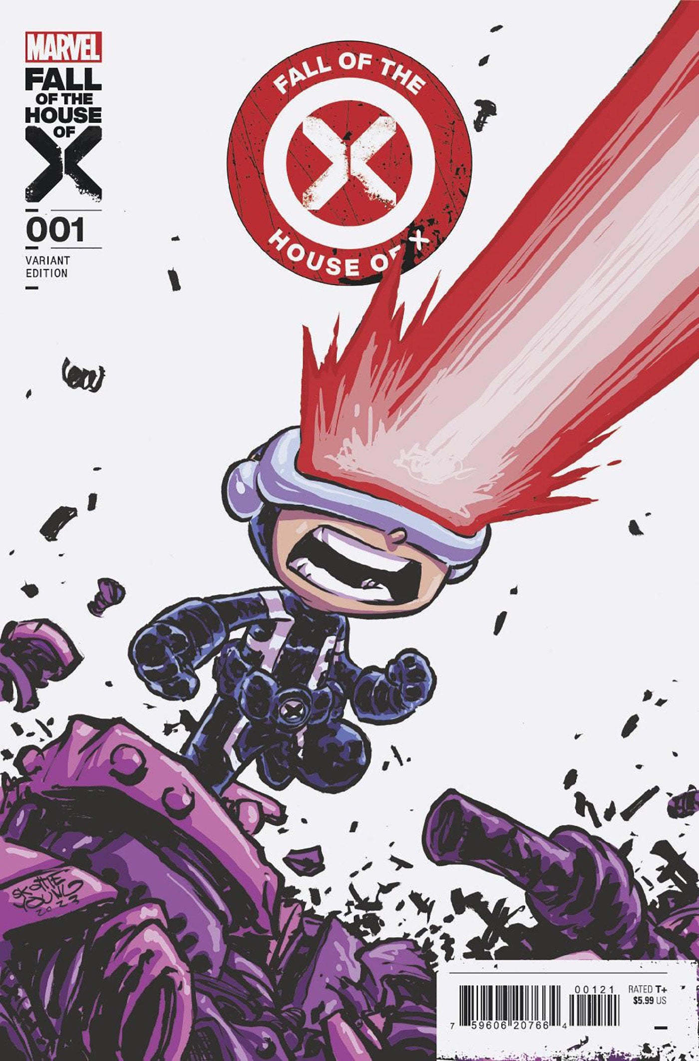 Fall Of The House Of X #1 Skottie Young Variant [Fhx]