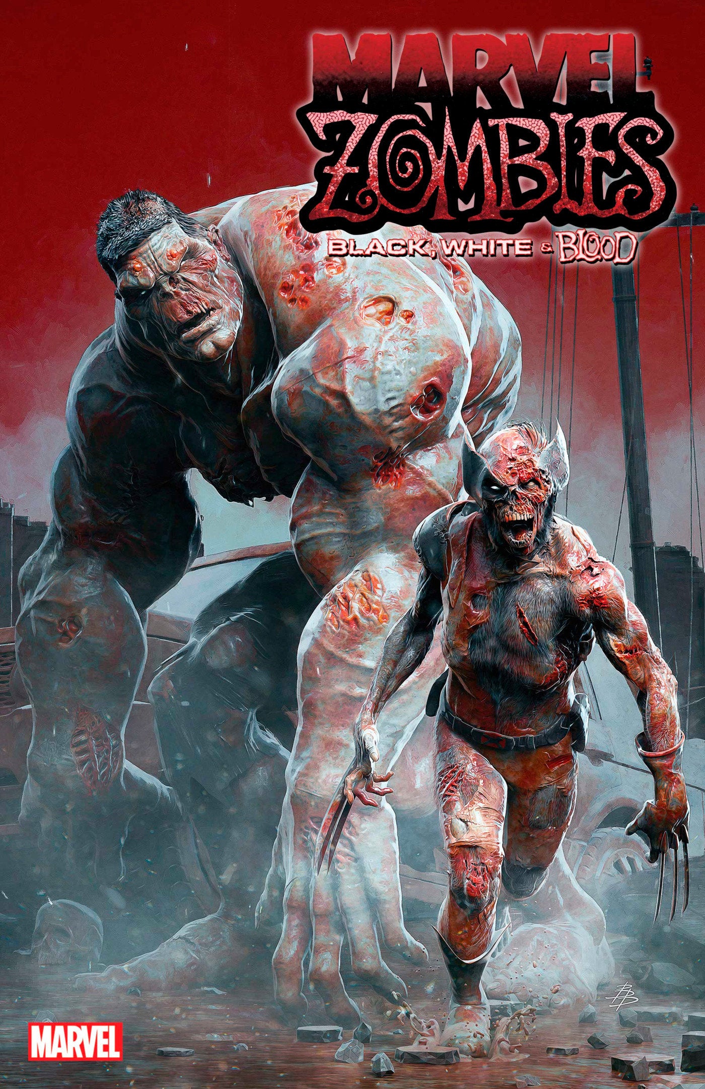 Marvel Zombies: Black, White & Blood #1 Bjorn Barends Variant