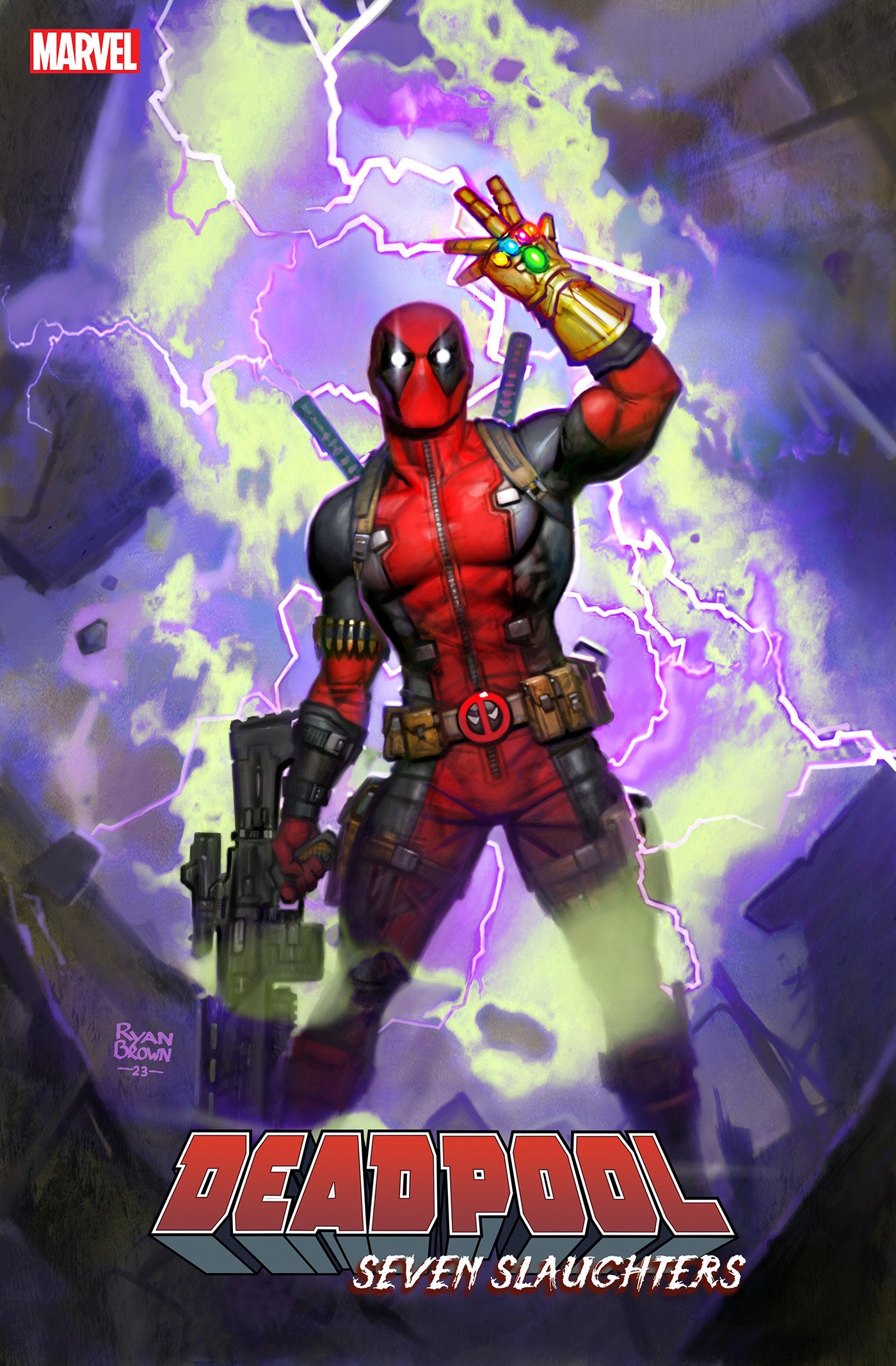 Deadpool: Seven Slaughters #1 Ryan Brown Variant