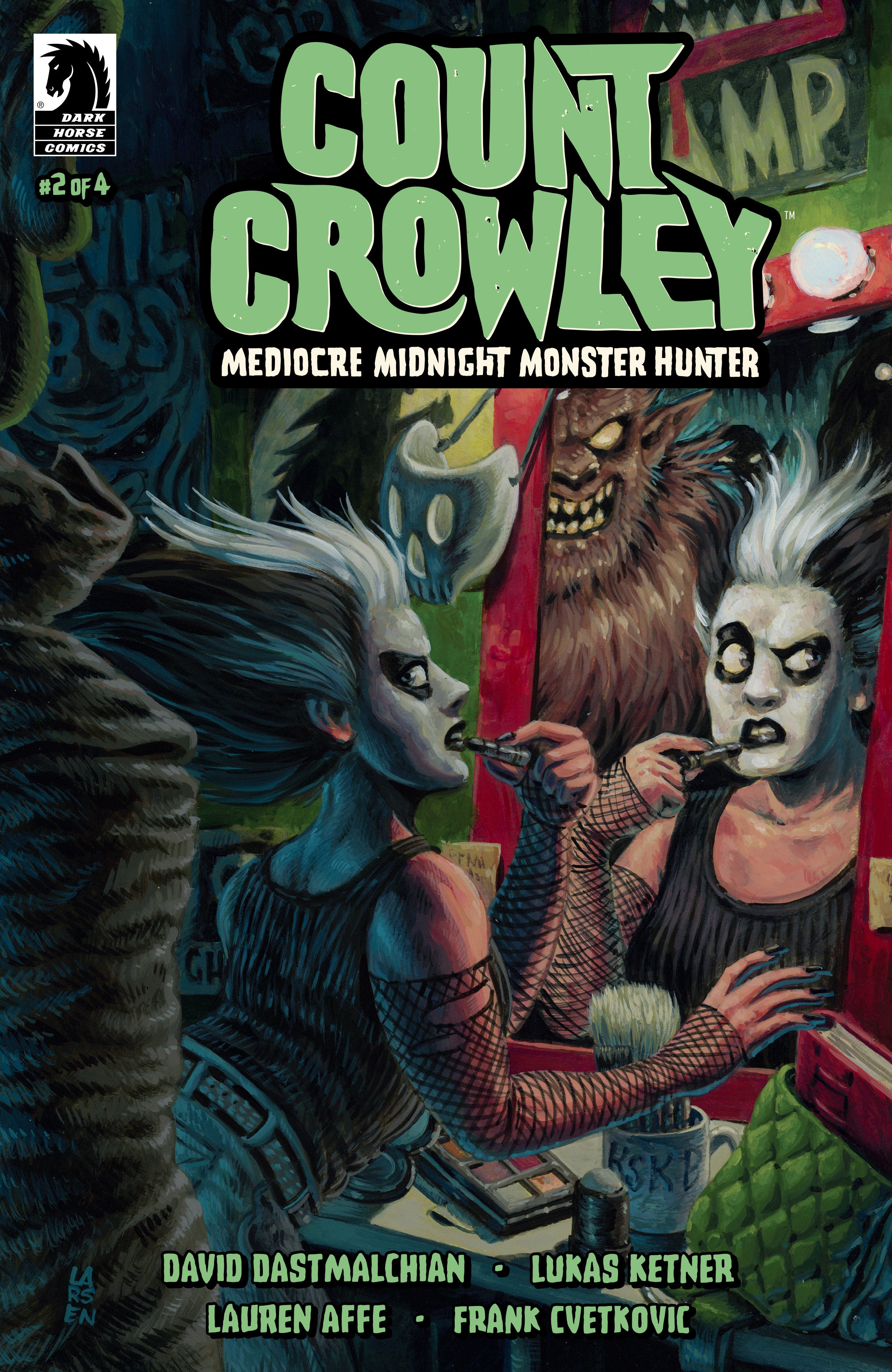 Count Crowley: Mediocre Midnight Monster Hunter #2 (Cover B) (Christine Larsen)