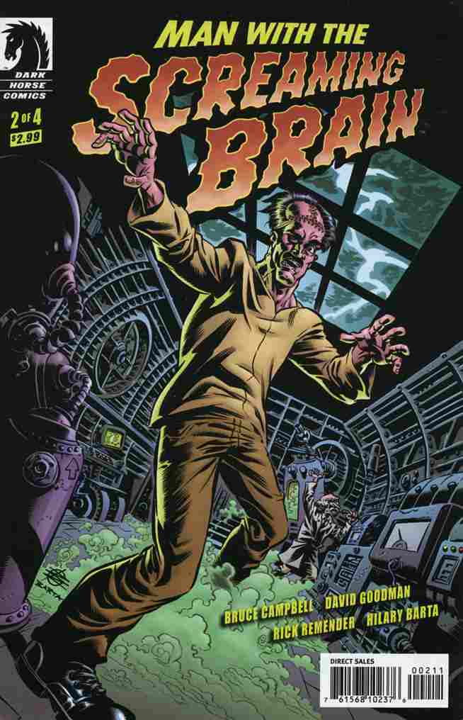 MAN WITH THE SCREAMING BRAIN #2