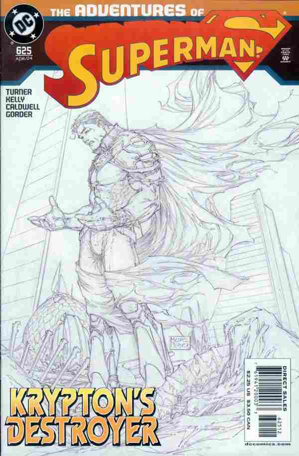 ADVENTURES OF SUPERMAN #625 2ND PRINTING SKETCH COVER