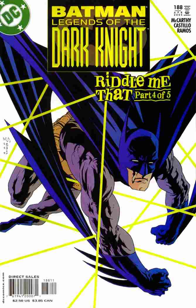 BATMAN LEGENDS OF THE DARK KNIGHT #188