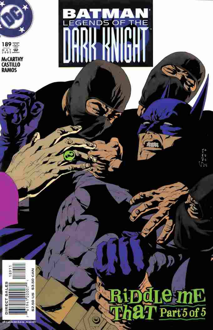 BATMAN LEGENDS OF THE DARK KNIGHT #189