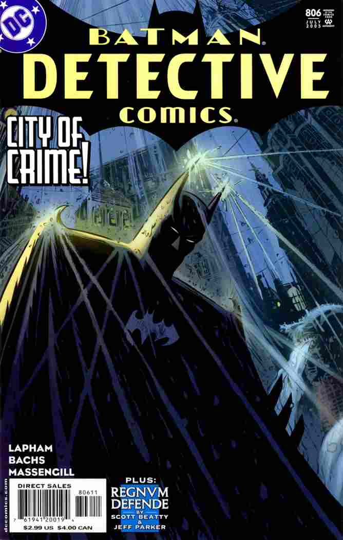 DETECTIVE COMICS #0806