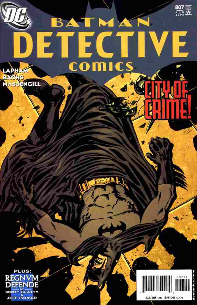 DETECTIVE COMICS #0807