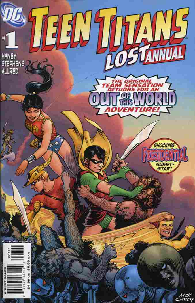 TEEN TITANS THE LOST ANNUAL #