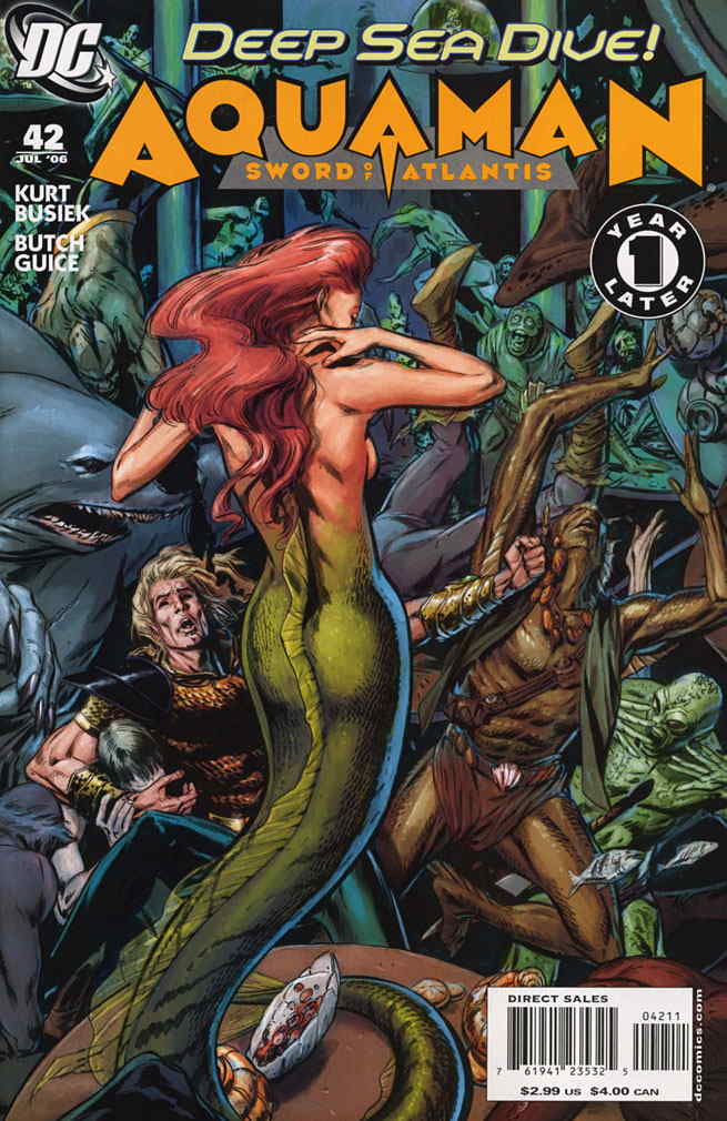 AQUAMAN SWORD OF ATLANTIS #42