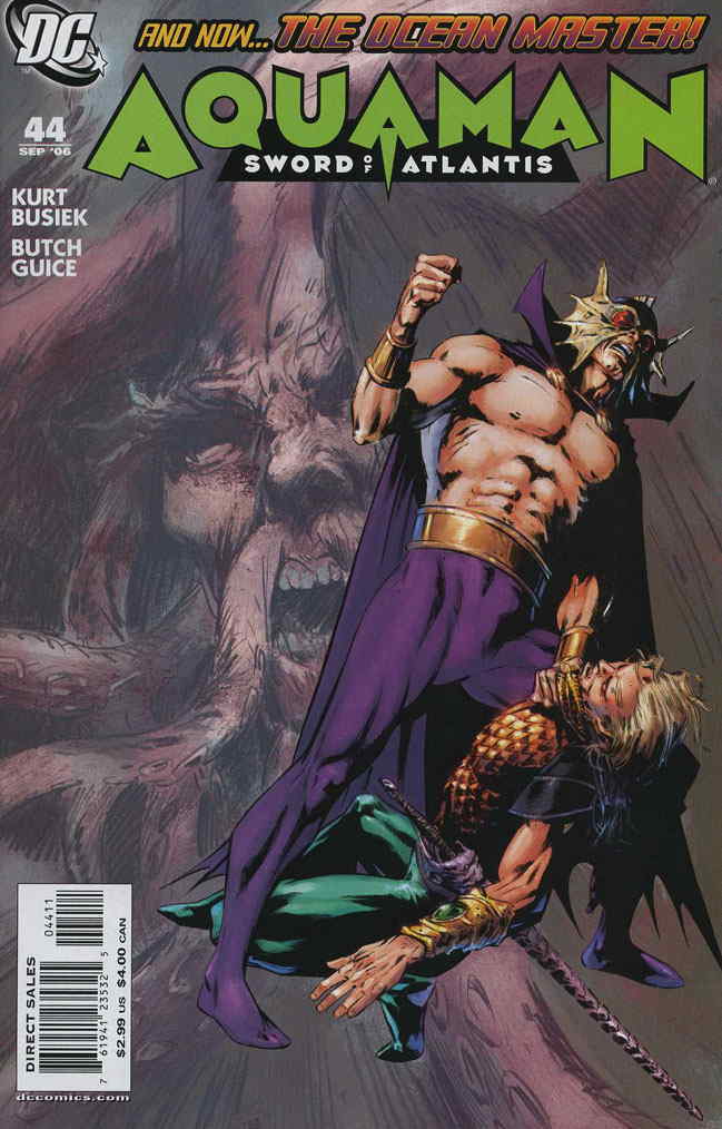 AQUAMAN SWORD OF ATLANTIS #44