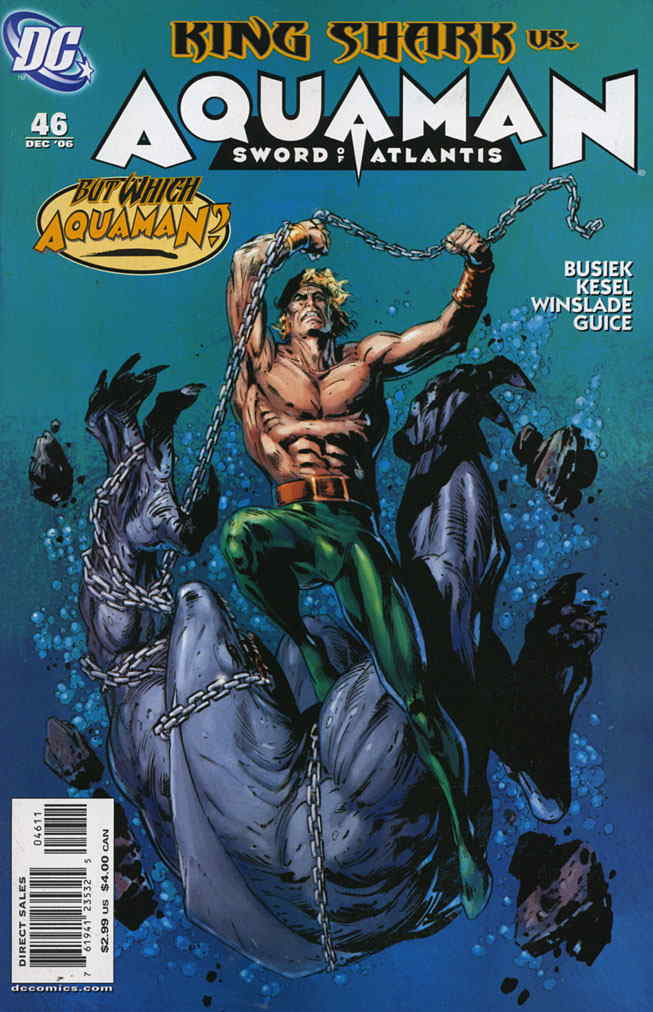 AQUAMAN SWORD OF ATLANTIS #46