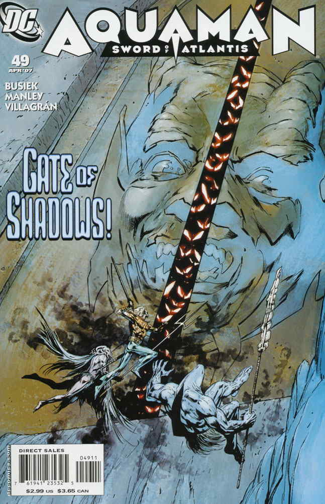 AQUAMAN SWORD OF ATLANTIS #49