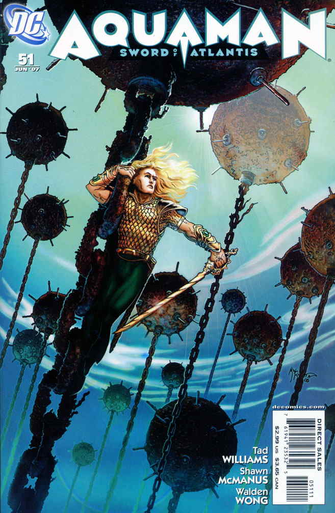 AQUAMAN SWORD OF ATLANTIS #51