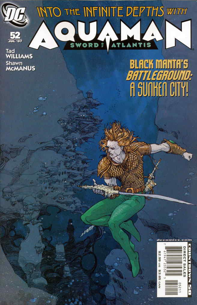 AQUAMAN SWORD OF ATLANTIS #52