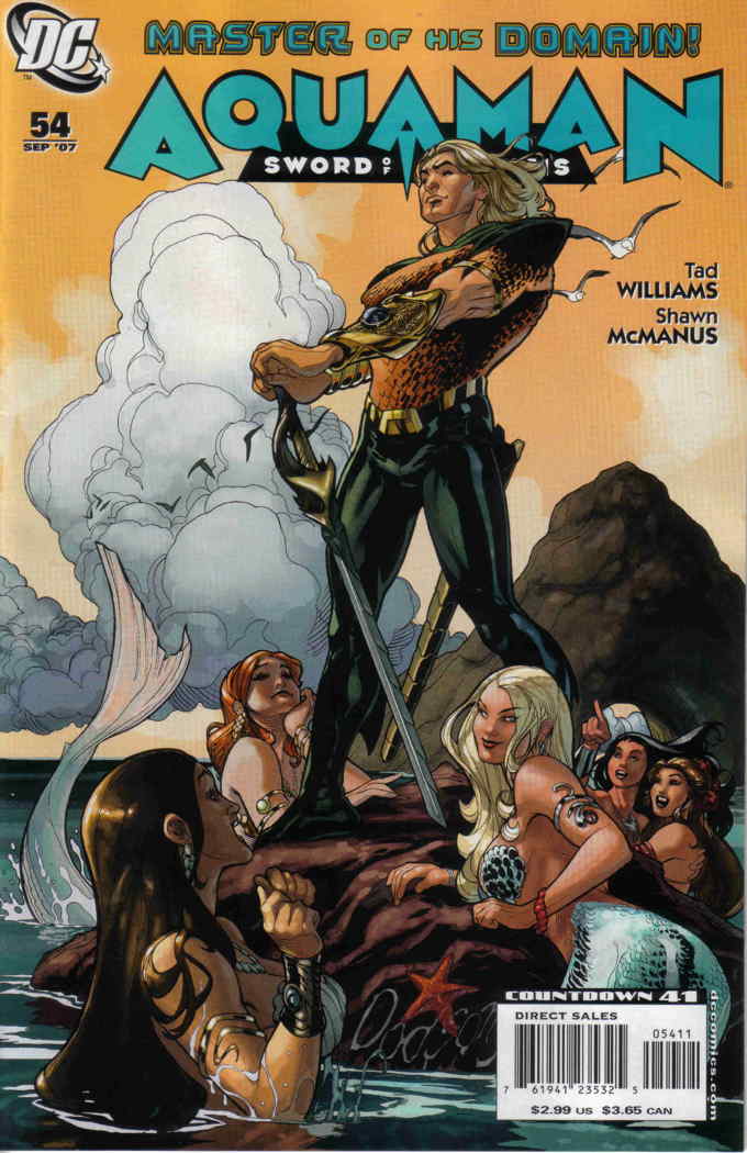 AQUAMAN SWORD OF ATLANTIS #54