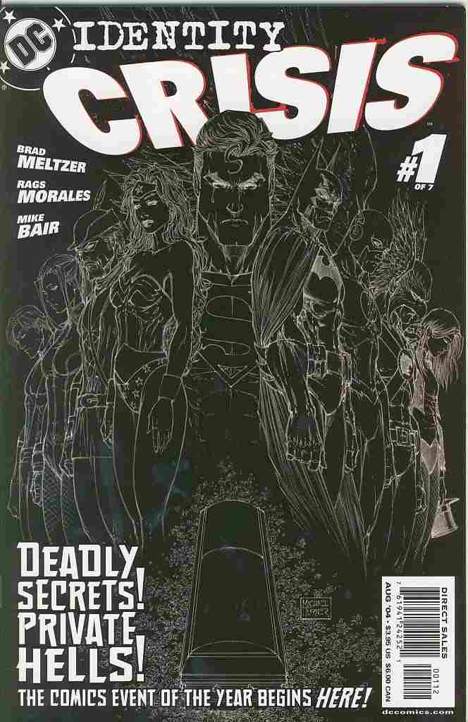 IDENTITY CRISIS #1  2ND PRINTING