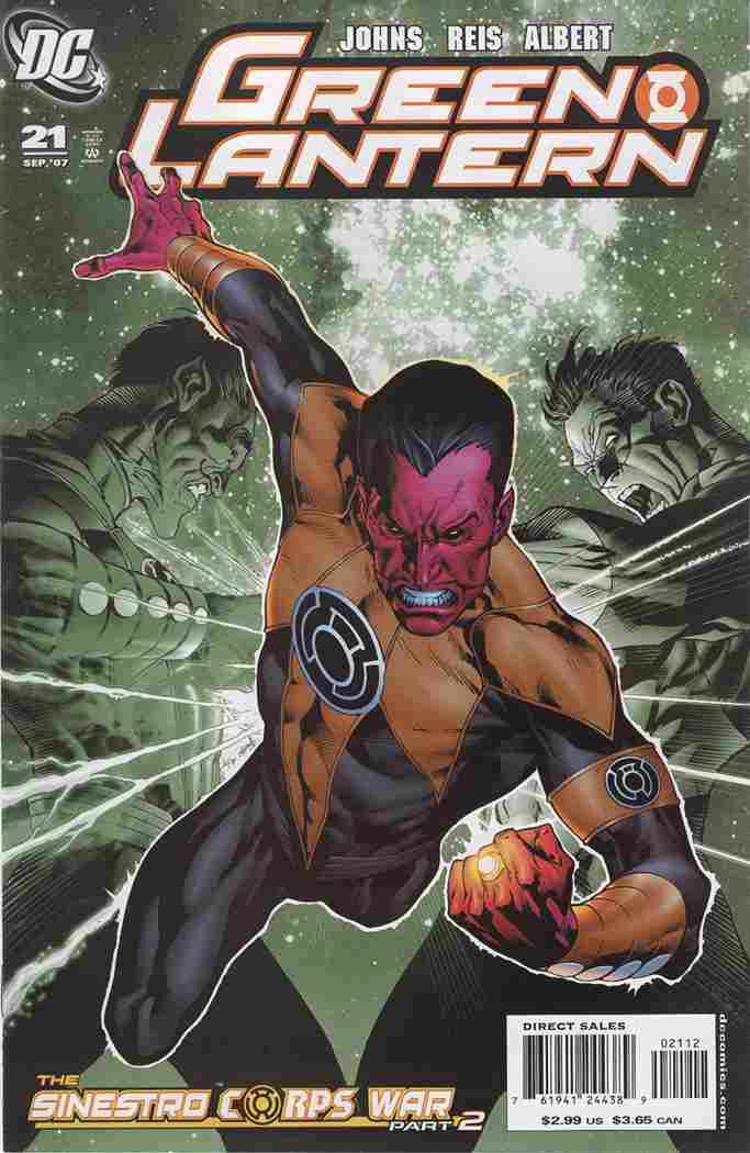 GREEN LANTERN (2005) #21 2ND PRINT