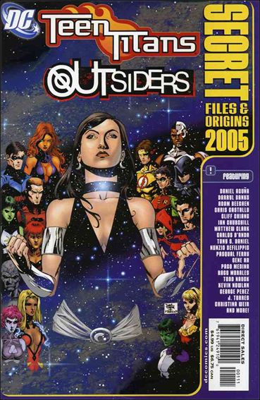 TEEN TITANS OUTSIDERS SECRET FILES 2005