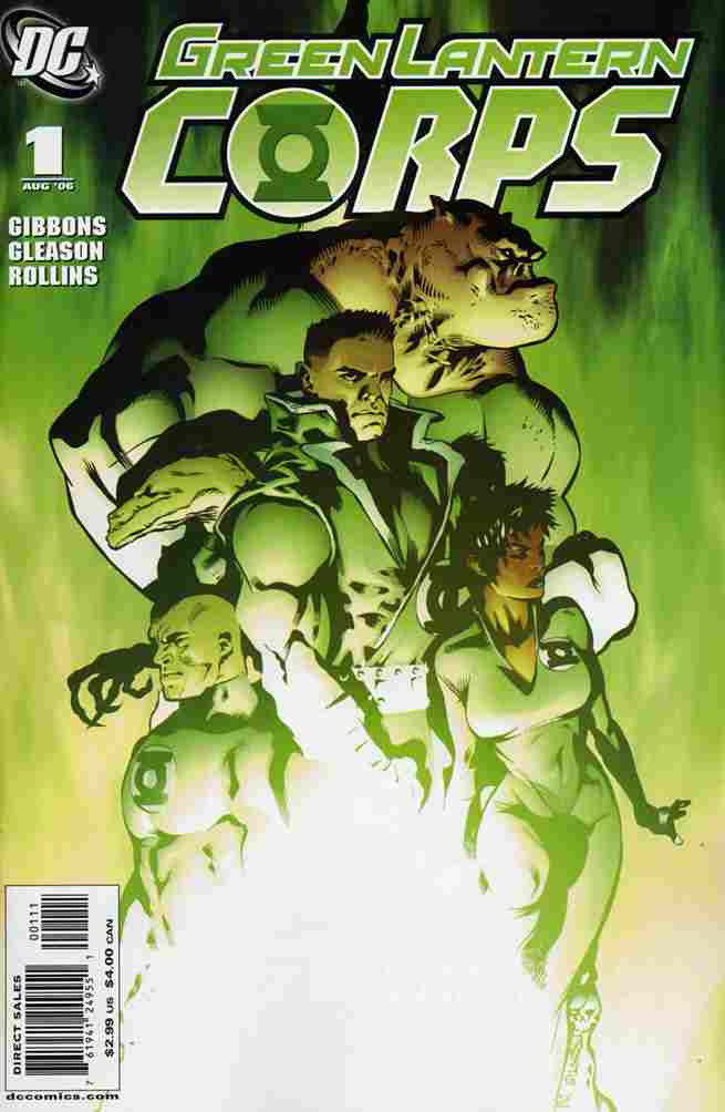 GREEN LANTERN CORPS (2006) #01