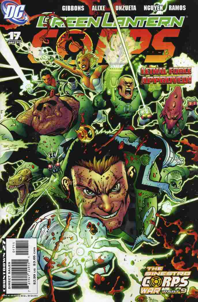 GREEN LANTERN CORPS (2006) #17