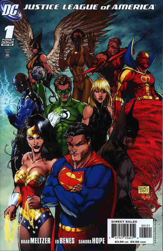 JUSTICE LEAGUE OF AMERICA VARIANT EDITION #1