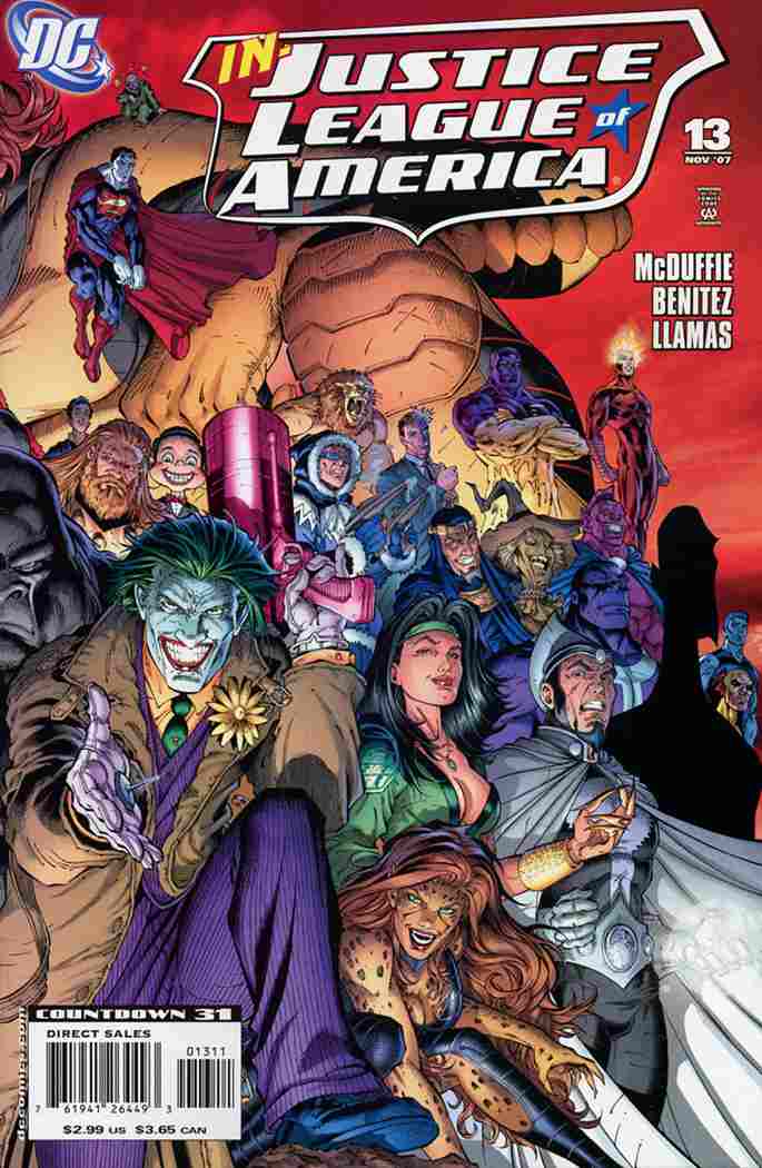 JUSTICE LEAGUE OF AMERICA #13CVR B