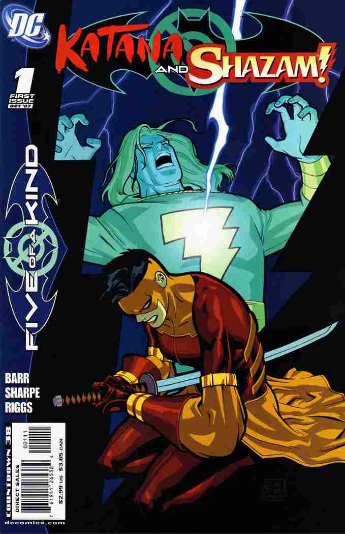 OUTSIDERS FIVE OF A KIND KATANA SHAZAM #